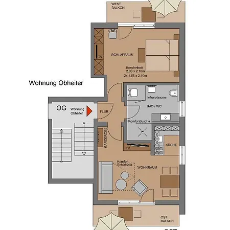Appartement Wiederkehr Oberstdorf